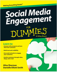 Social Media Engagement For Dummies -- Free Sample Chapter