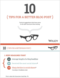 10 Tips for a Better Blog Post