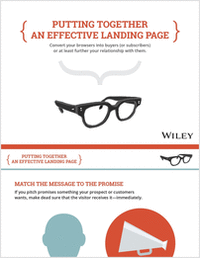 Putting Together an Effective Landing Page