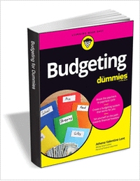 Budgeting For Dummies ($12.00 Value) FREE for a Limited Time