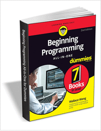 Beginning Programming All-in-One For Dummies, 2nd Edition ($17.00 Value) FREE for a Limited Time