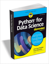 Python for Data Science For Dummies, 3rd Edition ($21.00 Value) FREE for a Limited Time