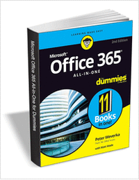 Office 365 All-in-One For Dummies, 2nd Edition ($24.00 Value) FREE for a Limited Time