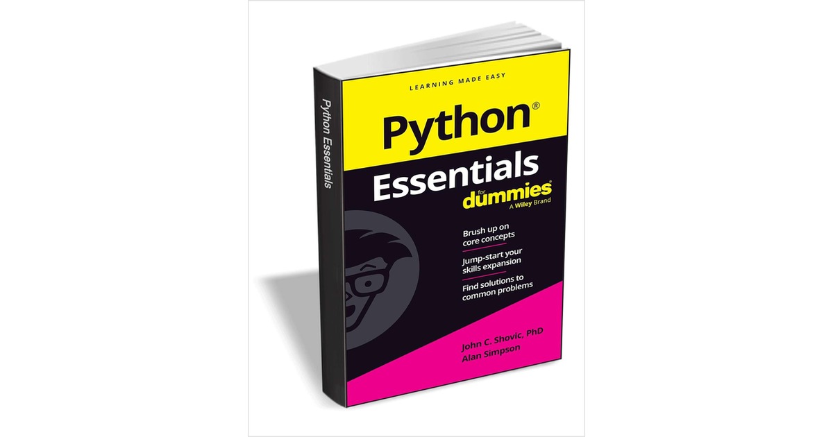 Python Essentials For Dummies ($10.00 Value) FREE for a Limited Time ...
