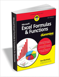 Excel Formulas & Functions For Dummies, 6th Edition (25.00 Value) FREE for a Limited Time