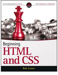 Beginning HTML and CSS -- Free Sample Chapter
