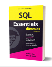 SQL Essentials For Dummies ($10.00 Value) FREE for a Limited Time