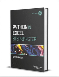 Python in Excel Step-by-Step ($60.00 Value) FREE for a Limited Time