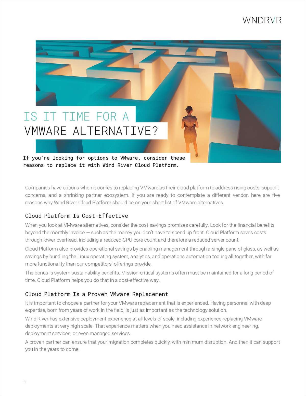 Is it Time for a VMware Alternative?