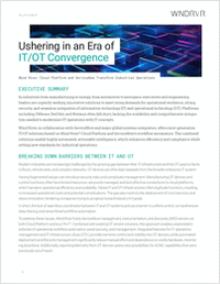 Ushering in an Era of IT/OT Convergence