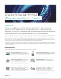 VMware Workload Migration Overview