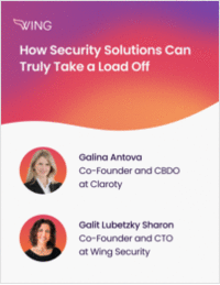 On Demand Webinar: How Security Solutions Can Truly Take a Load Off