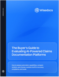 The Buyer's Guide to Evaluating AI-Powered Claims Documentation Platforms