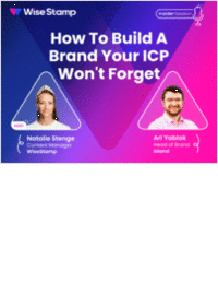 How to Build a Brand Your ICP Won't Forget