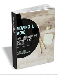 Meaningful Work - How to Find Focus and Happiness in Your Career
