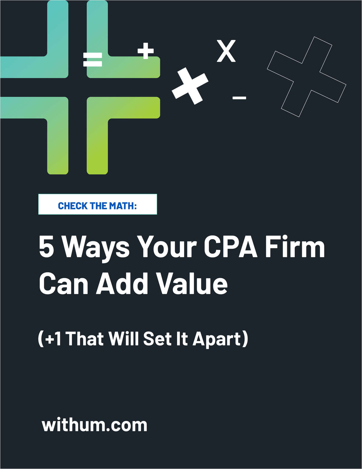 Five Ways Your CPA Firm Can Add Value Plus One That Will Set It Apart