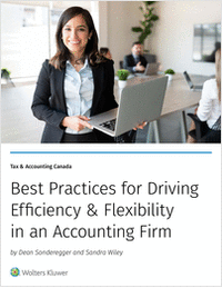 Best Practices for Driving Efficiency & Flexbility for Canadian Accounting Firms.