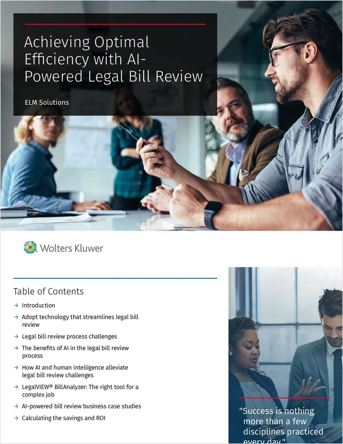 Achieving Optimal Efficiency with AI-Powered Legal Bill Review