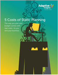 The Five Costs of Static Planning
