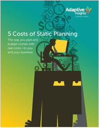 The Five Costs of Static Planning