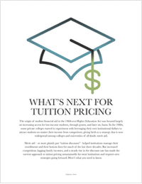 What's Next for Tuition Pricing?