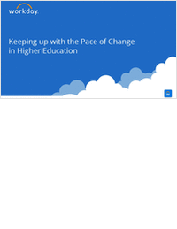 Keeping up with the Pace of Change in Higher Education Webinar