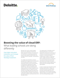 Boosting the Value of Cloud ERP Deloitte Report