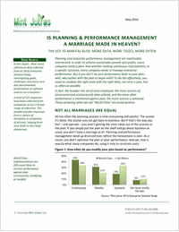 The Key To Marital Bliss: Planning & Performance Management?