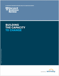 Building the Capacity to Change: Harvard Business Review