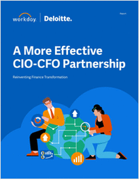 A More Effective CIO-CFO Partnership: Reinventing Finance Transformation