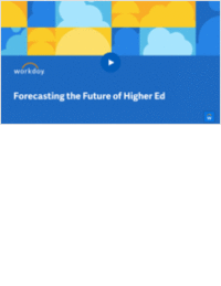 Forecasting the Future of Higher Ed