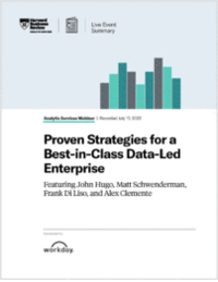 Proven Strategies for a Best-in-Class Data-Led Enterprise