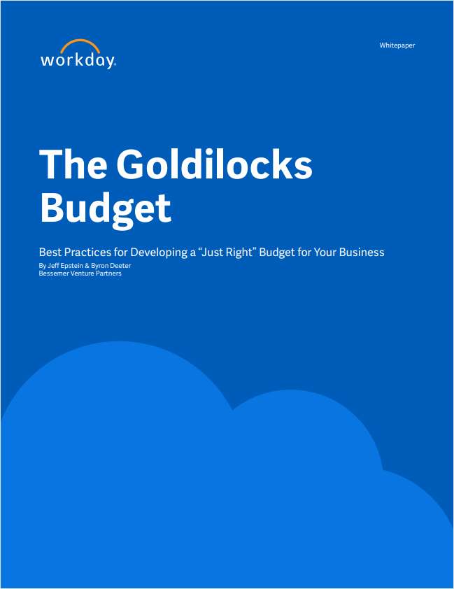The Goldilocks Budget: Best Practices for Developing a 'Just Right' Budget for Your Business