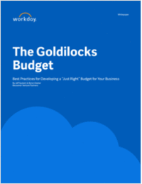 The Goldilocks Budget: Best Practices for Developing a 'Just Right' Budget for Your Business