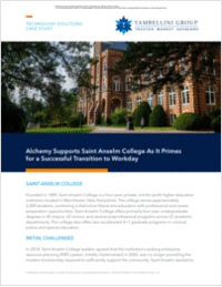 Saint Anselm's Transition to Workday with Alchemy