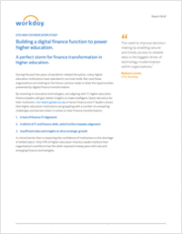 CFO and CIO Indicator Study: Building a Digital Finance Function to Power Higher Education