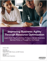 Improving Business Agility Through Resource Optimization