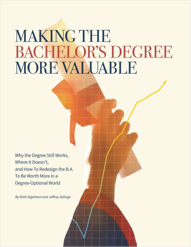 Making the Bachelor's Degree More Valuable