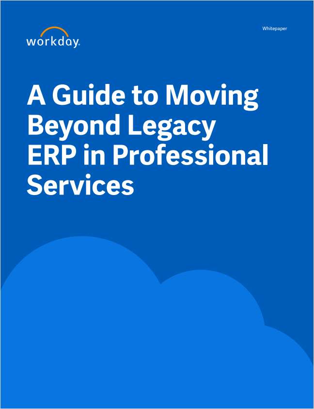 A Guide to Moving Beyond Legacy ERP in Professional Services