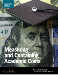 Measuring and Containing Academic Costs