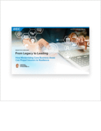 From Legacy to Leading: How Modernizing Core Business Areas Can Propel Insurers to Resilience