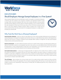 How to Manage Exempt Employees: A White Paper For Employers
