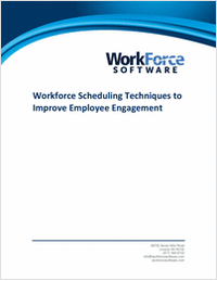 These Workforce Scheduling Techniques Will Improve Employee Engagement