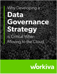 Why Developing a Data Governance Strategy is Critical When Moving to the Cloud