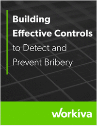 Building Effective Controls to Detect and Prevent Bribery