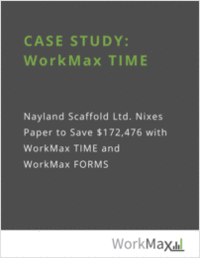 CASE STUDY: Nayland Scaffold for WorkMax TIME & WorkMax FORMS