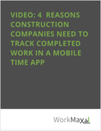VIDEO: 4 Reasons to Track Completed Work In Your Mobile Time App