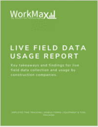 Live Field Data Usage Report