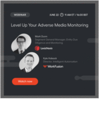 Level Up Your Adverse Media Monitoring