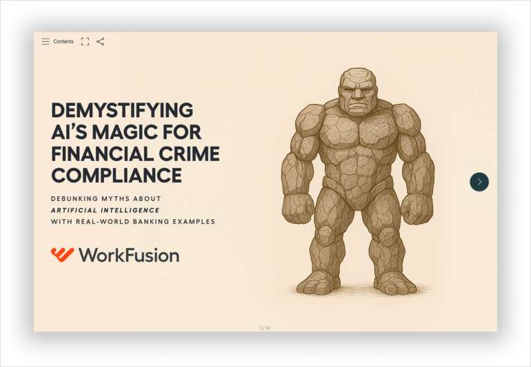 De-mystifying AI's Magic for Financial Crime Compliance